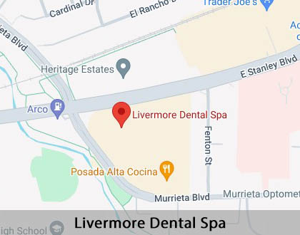 Map image for Tell Your Dentist About Prescriptions in Livermore, CA